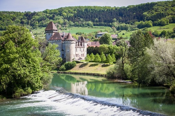 Rit  aan het einde van de ochtend door het natuurreservaat “Ravin de Valbois” – 10 km